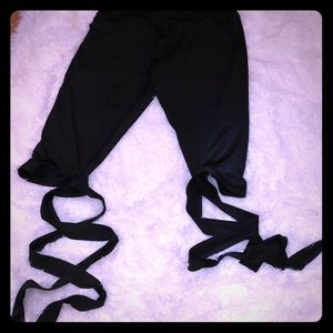 Tie leggings